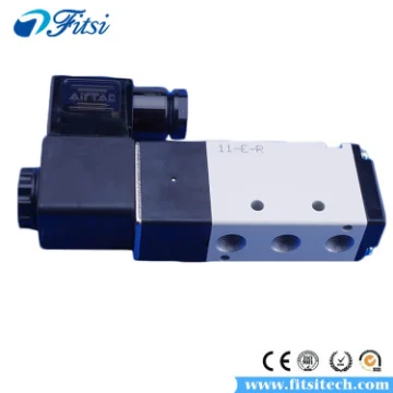 AirTAC 3 Position 5 Way Pneumatic Solenoid Valve 4V230C-08 4V230E-08 4V230P-08